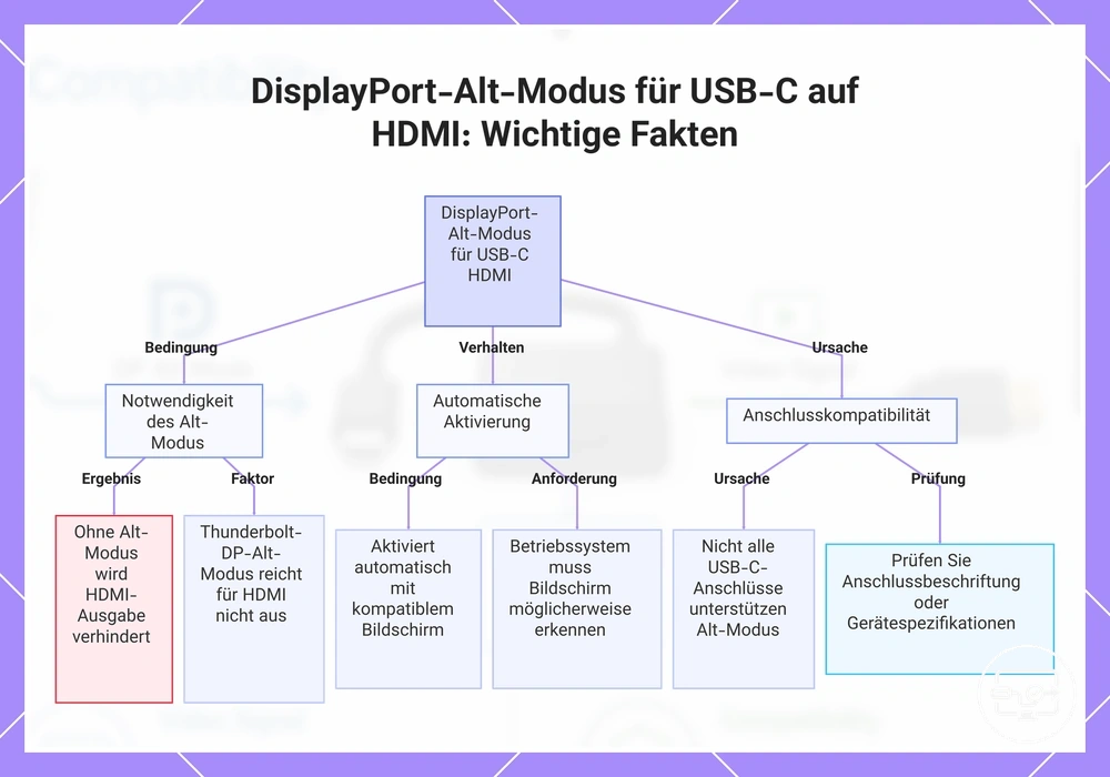 DisplayPort-Alt-Modus für USB-C auf HDMI: Wichtige Fakten