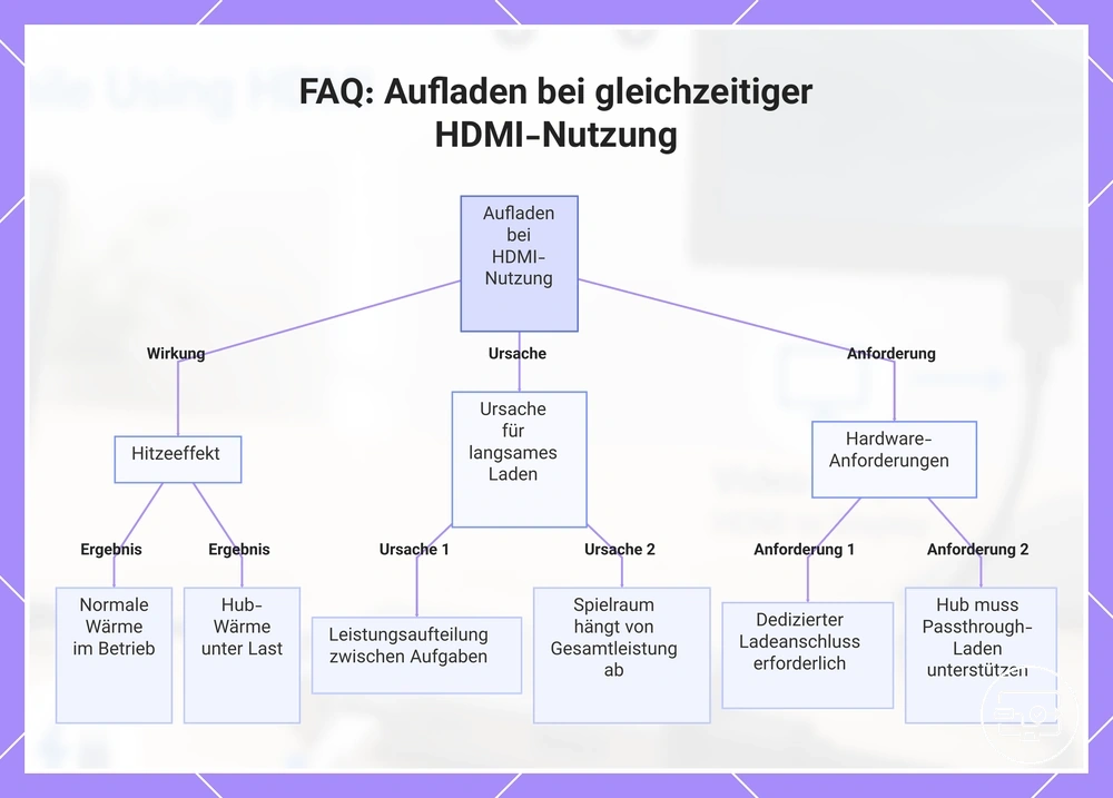 FAQ: Aufladen bei gleichzeitiger HDMI-Nutzung