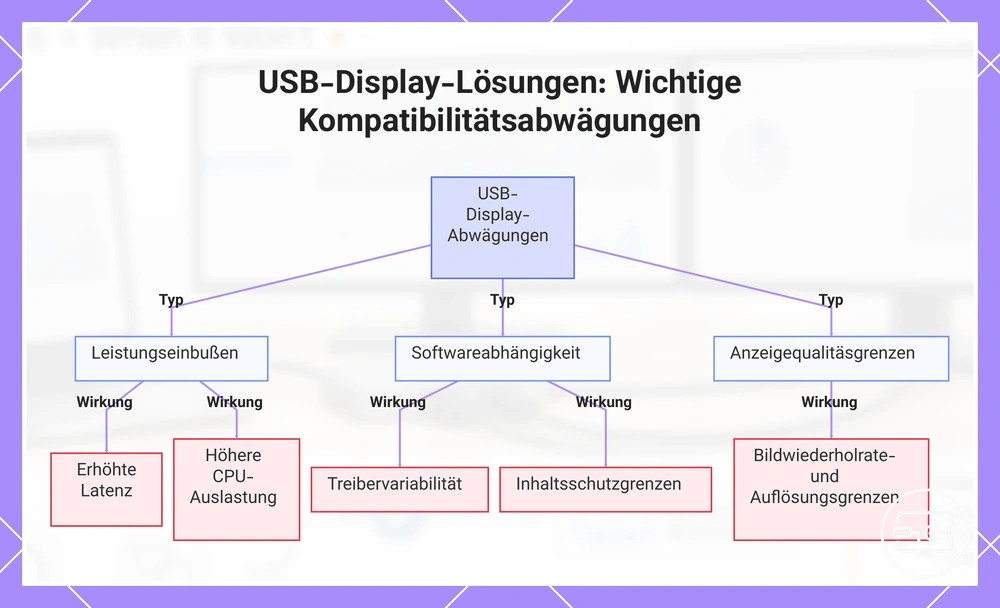 USB-Display-Lösungen: Wichtige Kompatibilitätsabwägungen