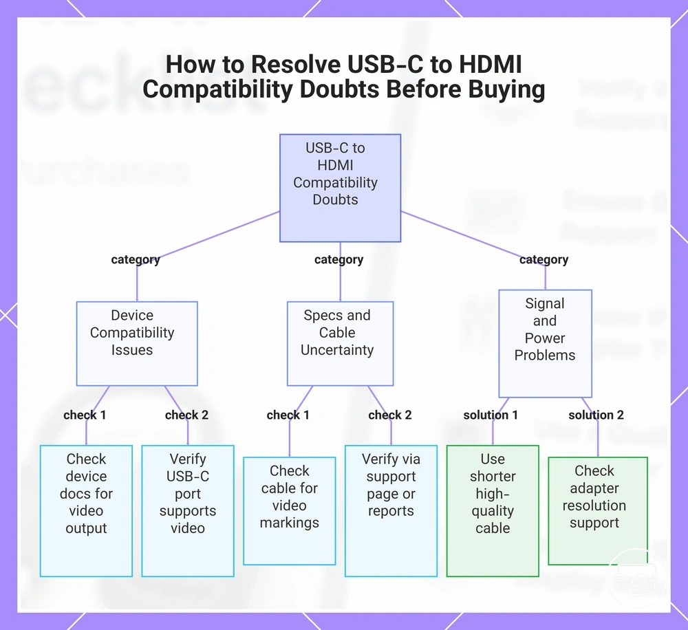 How to Resolve USB-C to HDMI Compatibility Doubts Before Buying
