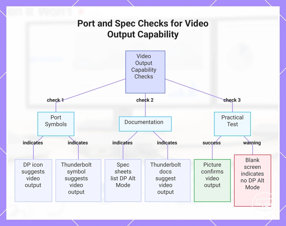 Port and Spec Checks for Video Output Capability