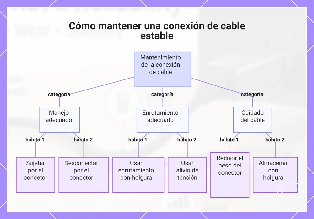 Cómo mantener una conexión de cable estable