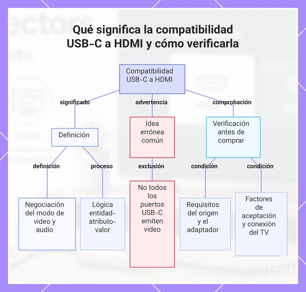Qué significa la compatibilidad USB-C a HDMI y cómo verificarla