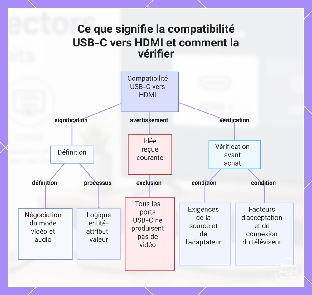Ce que signifie la compatibilité USB-C vers HDMI et comment la vérifier