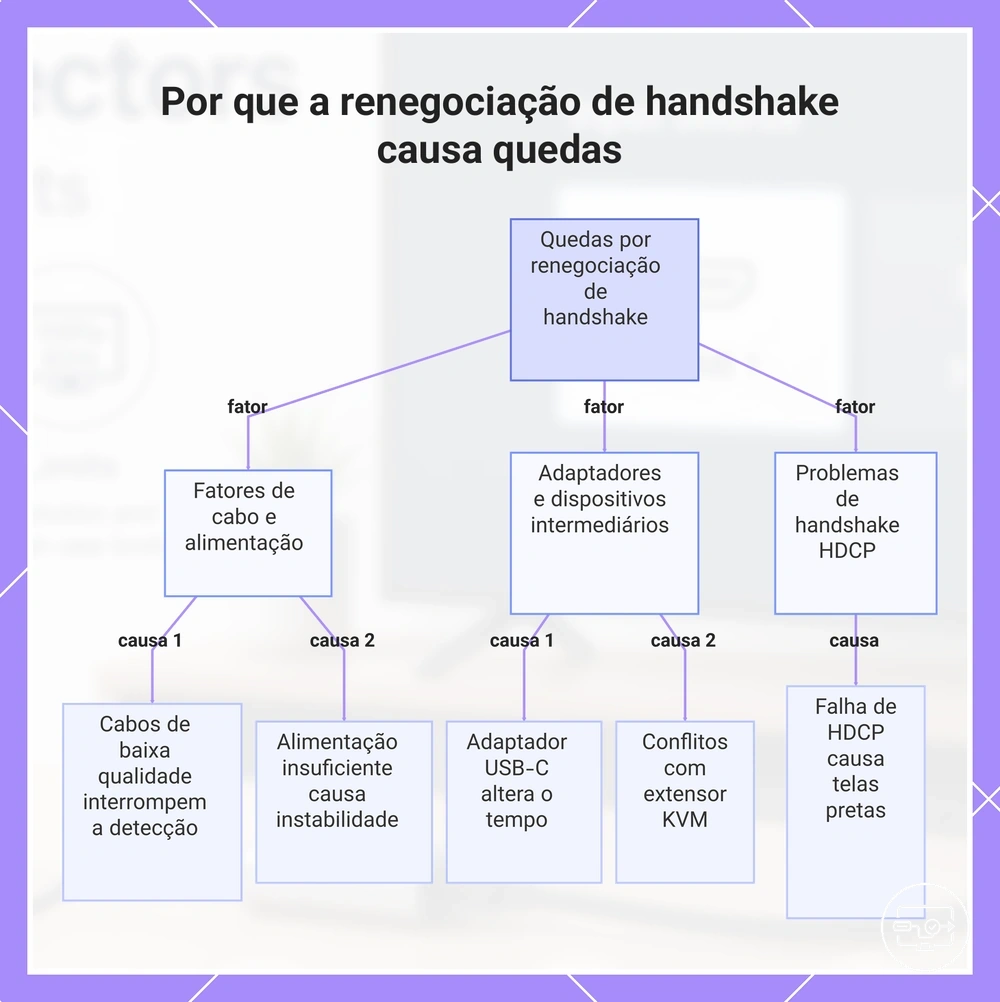 Por que a renegociação de handshake causa quedas