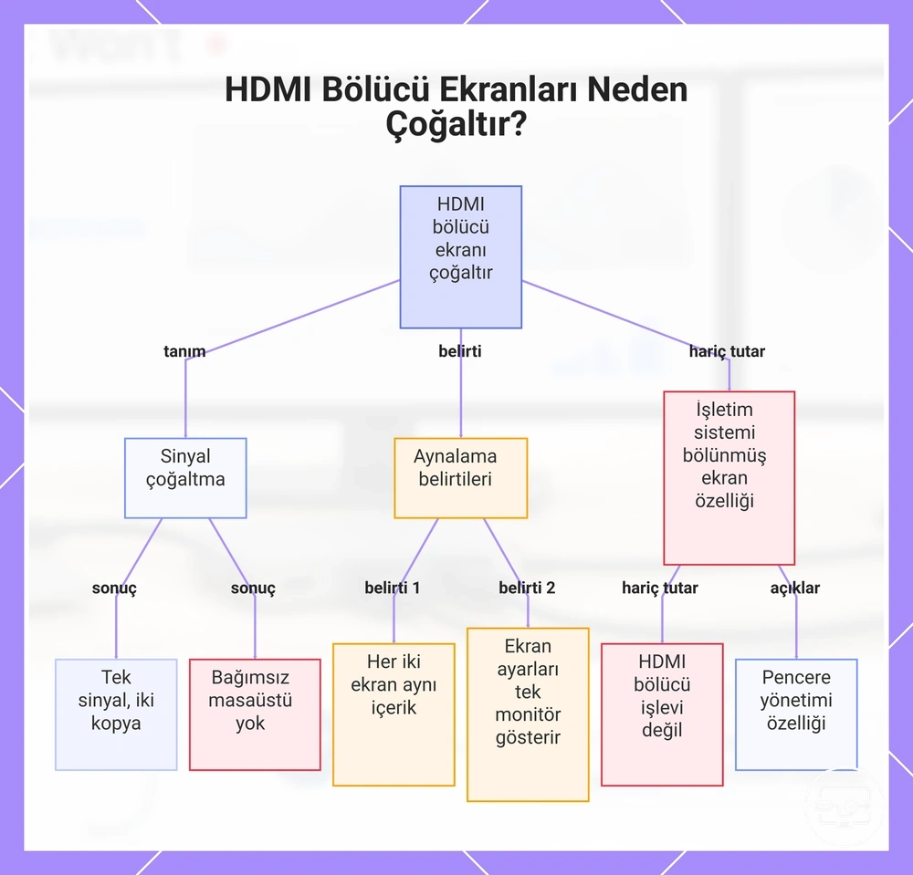 HDMI Bölücü Ekranları Neden Çoğaltır?