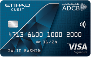 ADCB etihad signature credit card